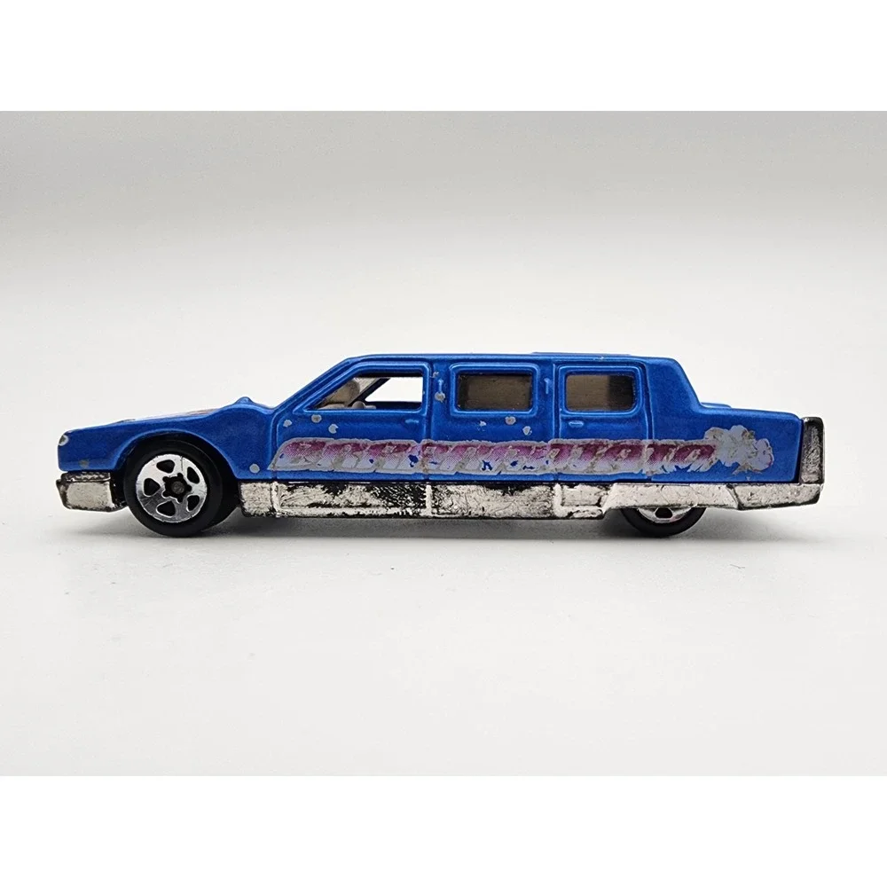 Hot Wheels Blue 1990 Bang! Blam!‎ Car Made in Malaysia